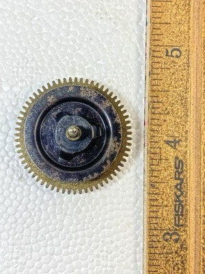 Cuckoo Clock  MFG Co Strike Side Main Wheel - Vintage Clock Parts KD3375