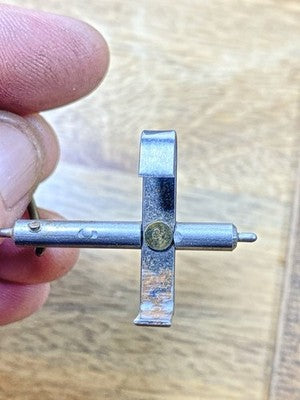 Clock Movement Verge (31.6mm Length, 18.4mm Between Teeth, 1.3mm Pivot) (KD3154)