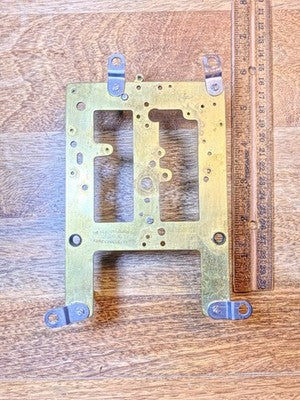 Sessions Bim Bam Clock Movement Front Plate (Pivots Look Good) (KD3698)