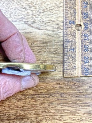 3.8oz Clock Pendulum Bob (Needs Wire And Rating Nut)    (KD3162)