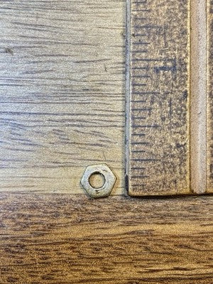 Gilbert Clock Movement (Stamped 30) Plate Nut (KD4615)