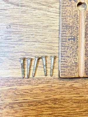 Sessions Clock Dial Pan Mounting Screws - Vintage Clock Parts KD3714