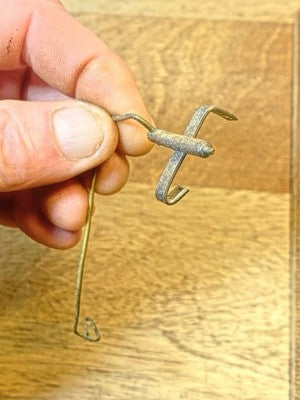 Old Sessions Clock Movement Verge (See Pics to ID Mvmt) (KD4577)