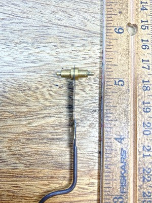5 1/8 Inch Long Korean Clock Pendulum Rod and Spring (D2926)