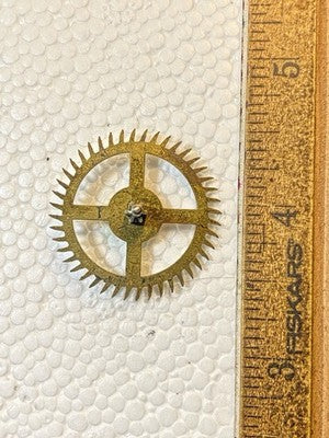 Perivale Clock Movement Escape Wheel - Vintage Clock Parts KD3725