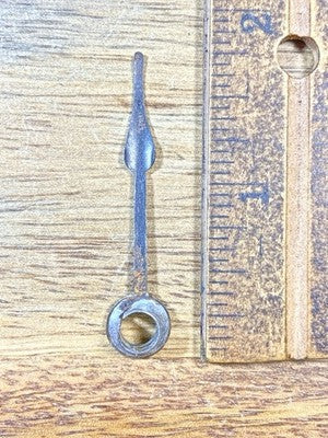Clock Hour Hand 46mm Long (Arbor Is 5.3mm Dia.) - Vintage Clock Parts KD3283