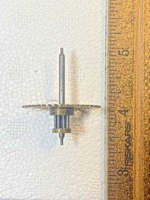 New Haven Wall Clock Movement Time Side 3rd Wheel (See Pics To ID Mvmt) KD4518