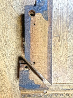 Antique Clock Adamantine Trim Part   (KD2905)