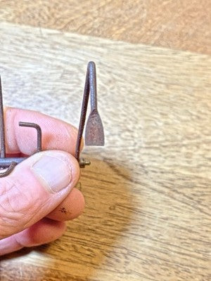 Made In Japan Clock Movement Count Wheel Lever (See Pics To ID Mvmt)  KD4267