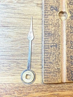 1  13/16 Inch Long Clock Minute Hand (Arbor Opening Is 3.1mm X 3.0mm) (KD3443)