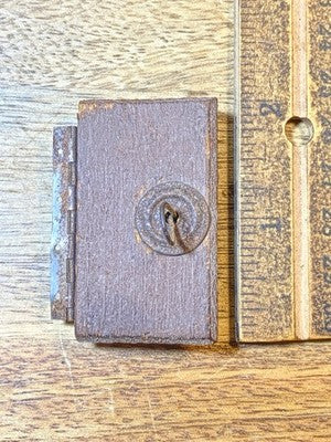 Cuckoo Clock Side Door (2 X 1 1/8 Inches)- Vintage Clock Parts KD4103