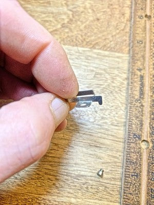Perivale Clock Movement Hammers Lift Lever Spring - Vintage Clock Parts KD3707