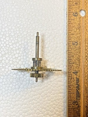 Antique New Haven Clock Movement Strike Side 2nd Wheel  (KD4329)