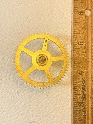 Sessions Clock Movement Strike Side 4th Wheel (See Pics to ID) (KD4411)