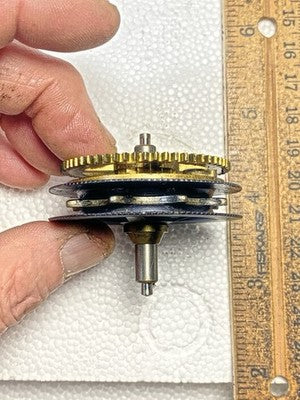 Herschede Clock Movement (PL 78) Strike Side Main Wheel - Vintage Clock KD3354