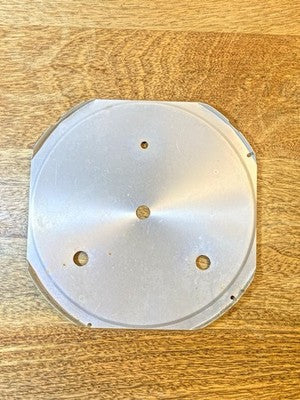 Sessions 8 Day Clock Dial Pan - Vintage Clock Parts KD3381