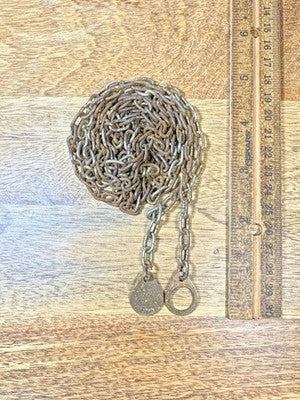 Jauch 78 Grandfather Clock Movement (PL 78) Weight Chain (61 " Long)    (KD3202)