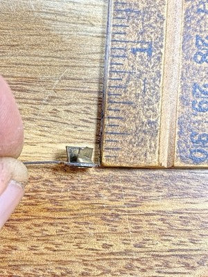 Rusty Clock Hour Hand 1.2 Inches Long (Arbor Is 4.3mm Dia.) - KD3282