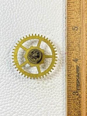 Sessions Clock Movement Time Side 4th Wheel (See Pics To ID Movement) (KD3248)