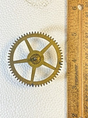 Sessions Clock Movement Time Side 2nd Wheel (See Pics To ID Mvmt) (KD3098)