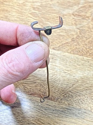 Antique Clock Movement Verge Or Crutch (Measures 17.84mm Between Teeth) (KD3152)