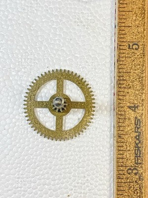 Hermle 340-020 Clock Time Side 2nd Wheel - Vintage Clock Parts KD3306