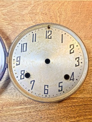 New Haven Clock Bezel W/ Convex Glass (5.5 Inch Dia) KD4337