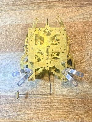 New Haven Clock Movement Pendulum Rod And Spring (See Pics to ID Mvmt) (KD4458)
