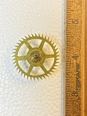 Antique New Haven Clock Movement Escape Wheel  (KD4325)