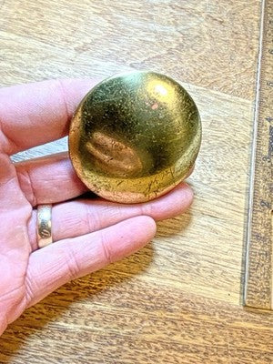 Old 4.1oz Clock Pendulum Bob (Needs Rod And Rating Nut)     (KD3471)