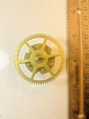Seth Thomas 89K Clock Strike Side 3rd Wheel - Vintage Clock Parts KD3474
