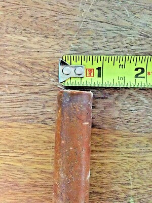 Old Wooden Mantel Clock Column 4 7/16 Inch Tall         (K6653)