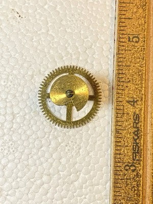 GM Angem Cuckoo Clock Movement Strike Side 2nd Wheel  (KD4063)
