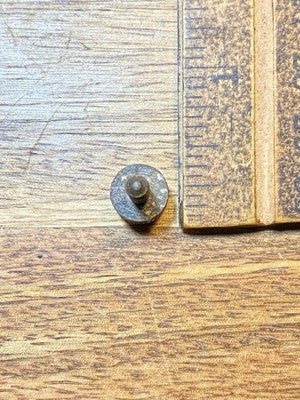 Tambour Clock Back Door Pull - Vintage Clock Parts (KD3709)