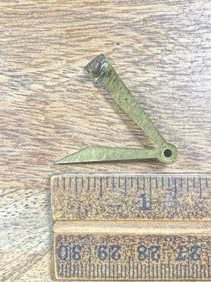 P. Japy (Stamped 1878) Clock Movement Lifting/Warning Lever (KD3042)