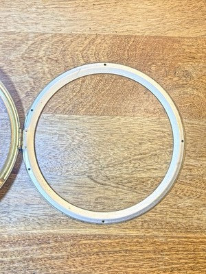 Clock Bezel W/ Convex Glass (6.3 Inch Dia, 5.4 Inch Inner Dia)    KD4533
