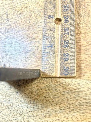 Old Wood Clock Foot (1 3/4 X 1 3/4 Inches)   (KD2822)