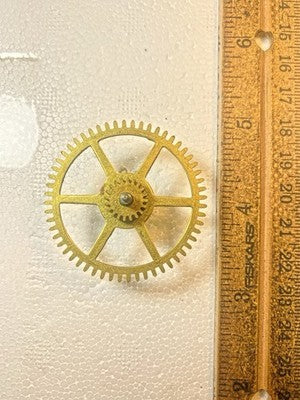 Seth Thomas 89K Clock Strike Side 2nd Wheel - Vintage Clock Parts KD3475