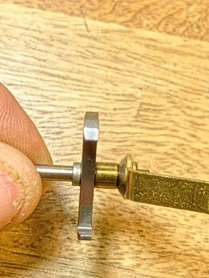 Hermle 451-050 Clock Movement Verge  - Vintage Clock Parts   (KD3585)