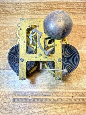 Ingraham (Stamped 12 14) Clock Movement Time Side 4th Wheel (KD3631)