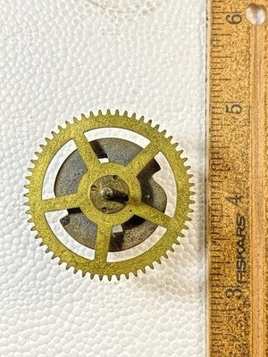 Sessions Clock Movement Strike Side 3rd Wheel (See Pics To ID Movement) (KD3246)