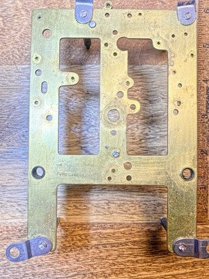 Sessions Bim Bam Clock Movement Front Plate (Pivots Look Good) (KD3698)