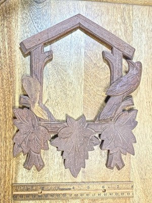 Cuckoo Clock  Surround (8 1/2 X 10 3/4 Inches)- Vintage Clock Parts LL5368