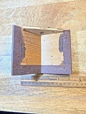 Cuckoo Clock  Top (5 1/4 X 4 1/8 Inches)- Vintage Clock Parts KD4105