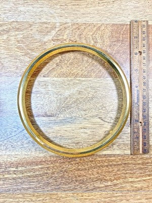 Clock Dial Pan Trim Ring 6.3 Inch Outer Diameter (5.5 Inch Inner)   (LL5373)