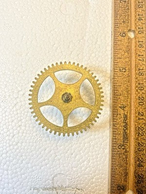 Gilbert Clock (Steel Plates) Strike Side Side 2nd Wheel (See Pics to ID) KD4441