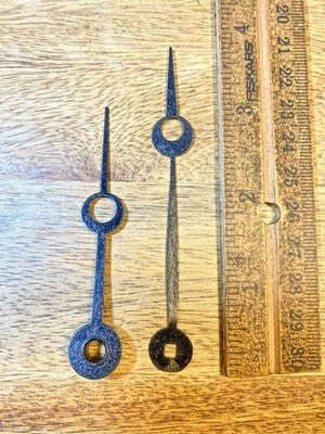 Seth Thomas Clock Hands Set  (See Desc For Specs) - Vintage Clock Parts KD3379