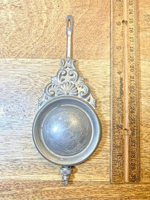 Old Parlor Or Kitchen Clock Pendulum Bob 6 1/4 Inches Long (4.1oz)    (KD4502)