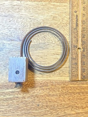Old 3 1/2 Inch Long Gilbert Mantle Clock Gong      (KD4365)