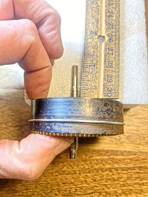 Made In Korea Clock Movement Strike Side Main Wheel - Vintage Clock Parts KD3460